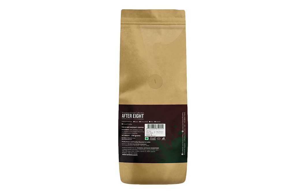Tariero Artisan Roastery After Eight Gourmet Coffee    Pack  250 grams